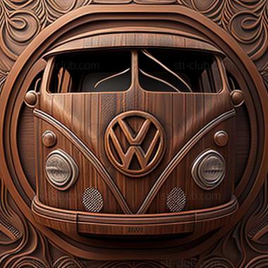 3D модель Volkswagen Microbus Concept (STL)